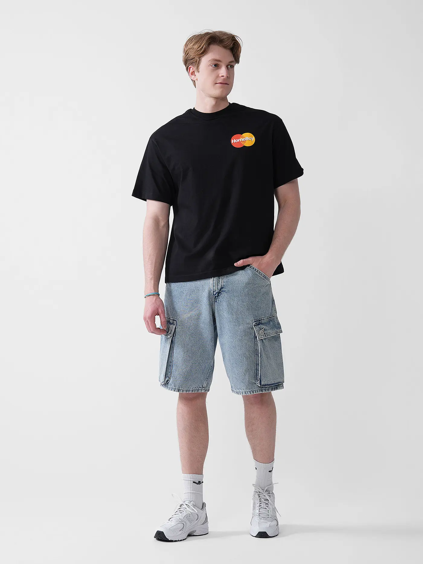 HOMEBOY | T-Shirt MASTERBOY TEE | schwarz